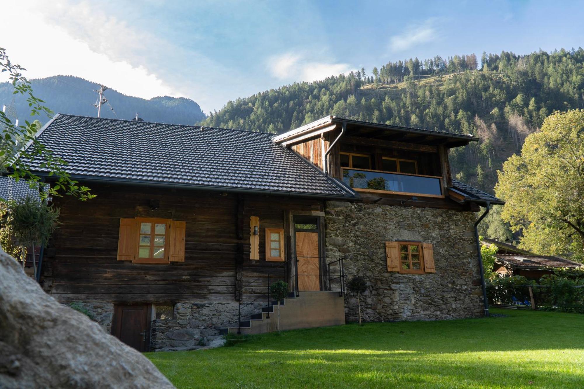 Chalet Schmelz Huette Mit Sauna Und Garten Flattach Esterno foto